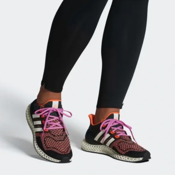 ?NIB? ADIDAS Ultra 4D Black Pulse Lilac Adidas Ultra 4D (Core Black/Zero Metallic/Pulse Lilac  main image 4